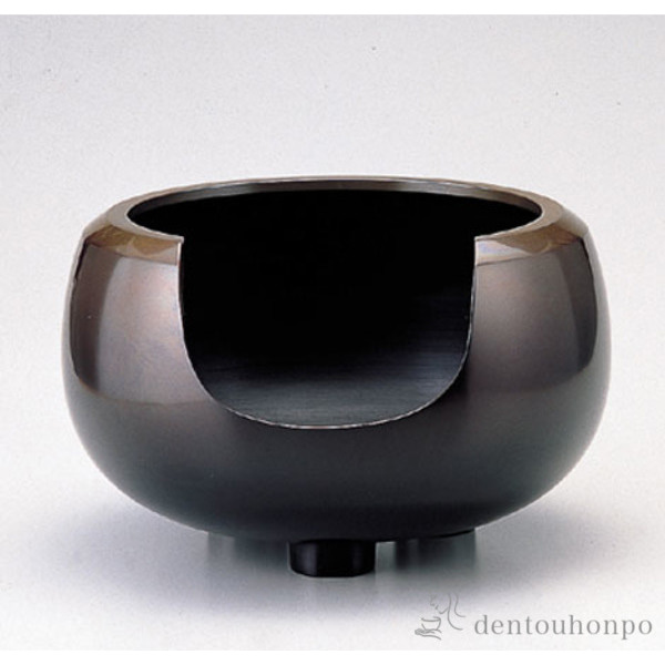 送料無料】 銅製 大西風炉 都色 / 茶道具 茶器 抹茶 湯沸かし 茶室  