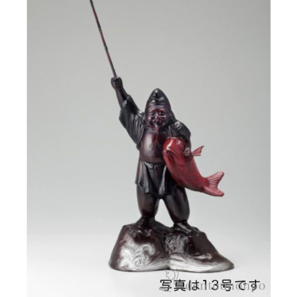 送料無料】 恵比須 鉄製 15号 / 恵比寿 大黒 宝船 置物 幸運