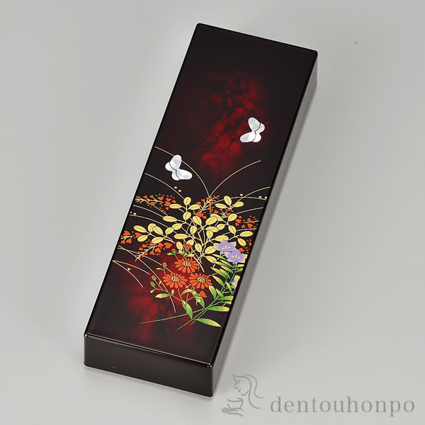 ペンBOX みやび野≪在庫確認後、1~3営業日で出荷≫ ( 名入れ有料 アクセサリー入れ 収納ボックス ケース お祝い 女性 山中漆器 )