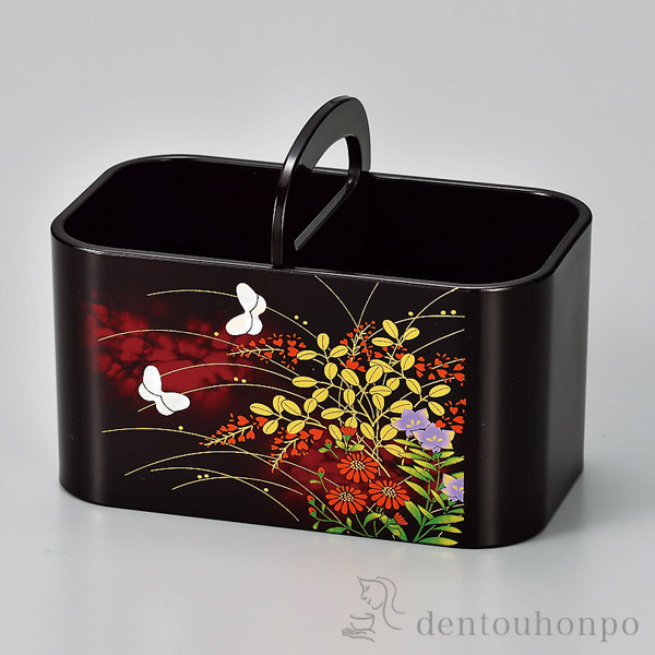 ミニリモコンラック みやび野≪在庫確認後、1~3営業日で出荷≫ ( 名入れ有料 アクセサリー入れ 収納ボックス ケース お祝い 女性 山中漆器 )