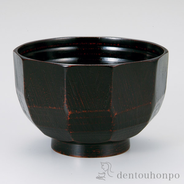 送料無料】 木製 ナタ目丼 刷毛目 ペア / どんぶり 食器 器 親子