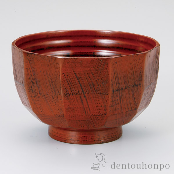 送料無料】 木製 ナタ目丼 刷毛目 ペア / どんぶり 食器 器 親子丼