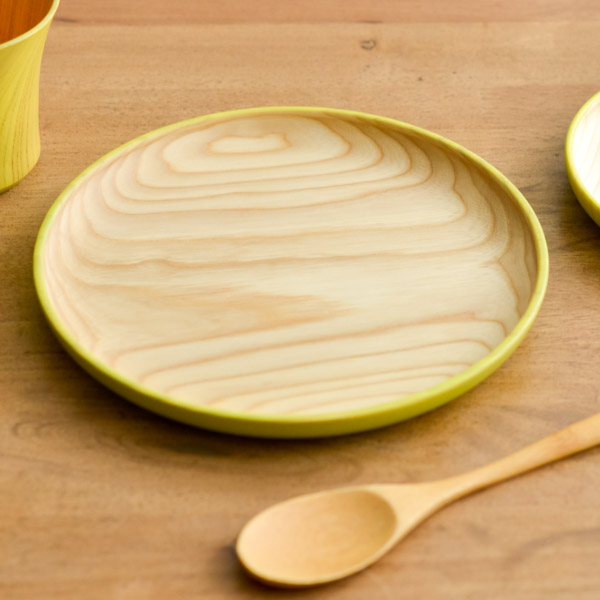 皿 彩いろ うぐいす 大≪在庫確認後、1~3営業日で出荷≫ ( セット おつまみ 料理 和食 洋食 山中漆器 )