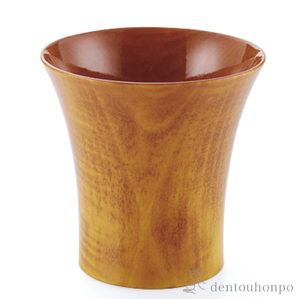 【送料無料】カップ Cool cup Colorful イエロー≪在庫確認後、1~3営業日で出荷≫ ( 焼酎グラス ビアカップ ビールグラス フリーカップ グラス 山中漆器 )