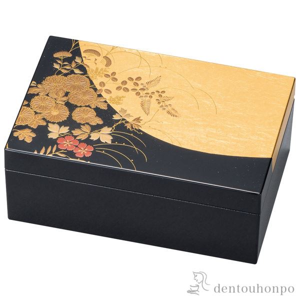 【送料無料】プチアクセサリーBOX はなの≪在庫確認後、1~3営業日で出荷≫ ( 名入れ有料 アクセサリー入れ 収納ボックス ケース BOX 宝物 山中漆器 )