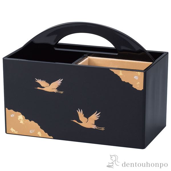 【送料無料】リモコンBOX 光輝 黒≪在庫確認後、1~3営業日で出荷≫ ( 名入れ有料 アクセサリー入れ 収納ボックス ケース BOX 宝物 山中漆器 )