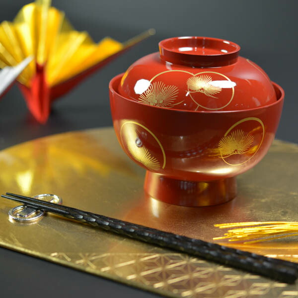 送料無料】 半月膳 プレースマット 麻の葉 ゴールド S / ラック