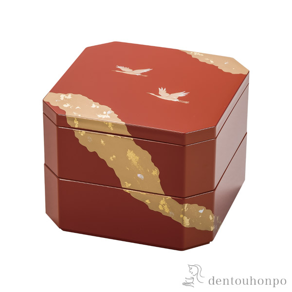 重箱 光輝≪在庫確認後、1~3営業日で出荷≫ ( 名入れ有料 お正月 新年 おせち 運動会 漆塗り お正月 人気 山中漆器 )