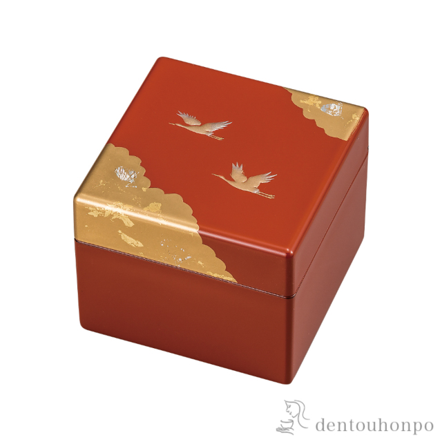 姫小箱 光輝 洗朱≪在庫確認後、1~3営業日で出荷≫ ( 名入れ有料 アクセサリー入れ 収納ボックス ケース BOX 宝物 山中漆器 )