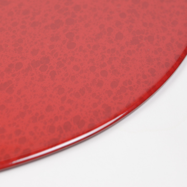 楕円プレースマット マーブルレッド L / ラックヌーボー お正月 新年