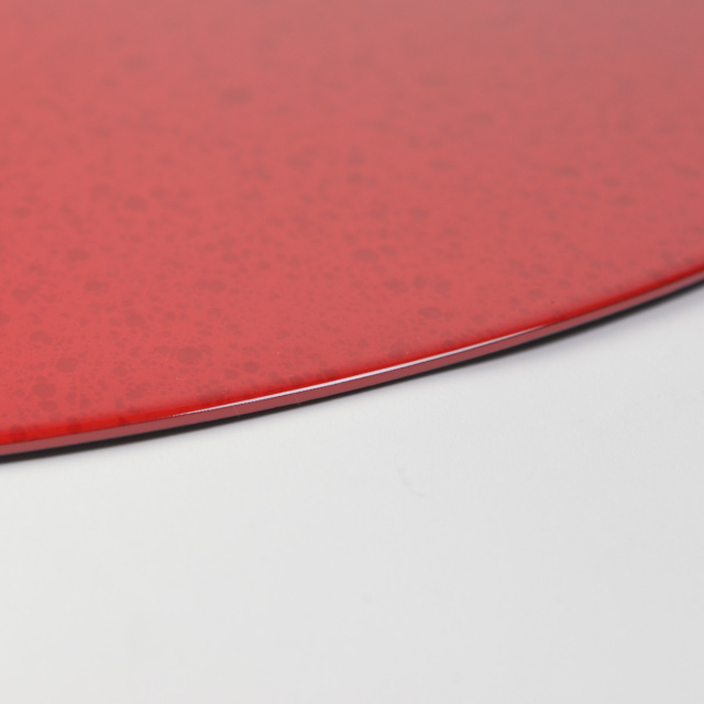 楕円プレースマット マーブルレッド L / ラックヌーボー お正月 新年