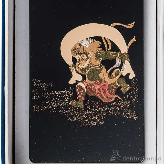 漆芸ボールペン＆しおり 風神雷神 / 初任給 プレゼント 父の日 早割