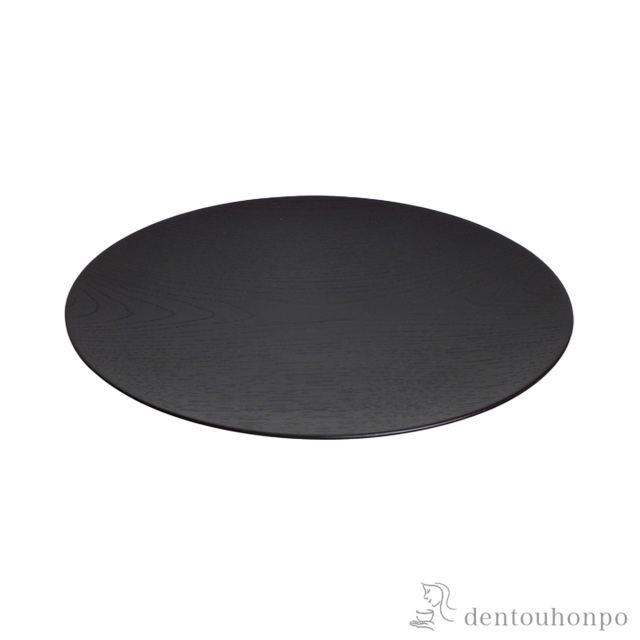 【送料無料】木製浅盛皿 神代色 150mm≪在庫確認後、7営業日程で出荷≫ ( プレート 醤油皿 豆皿 和食 洋食 山中漆器 )