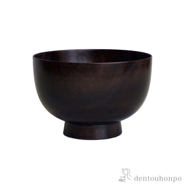 木製汁椀 桜　京椀 神代色 径11.3cm≪在庫確認後、7営業日程で出荷≫ ( 雑煮椀 お椀 お吸い物 味噌汁 おすすめ 山中漆器 )