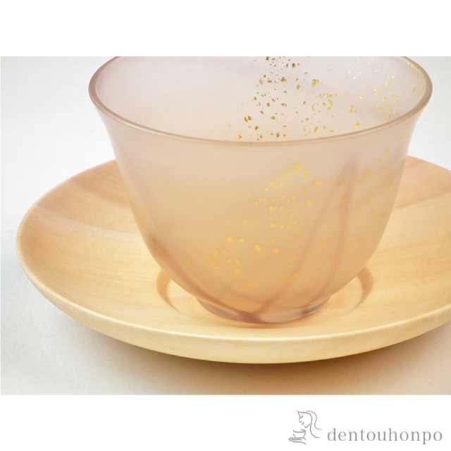 送料無料】 木製茶托 白木塗 小 5客セット / 茶たく 湯のみ 湯呑み