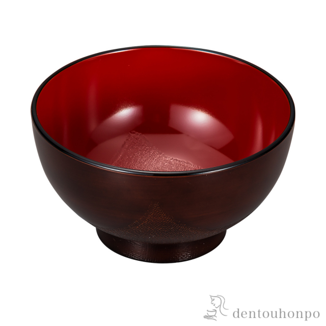箔一 漆器 お椀セット 黒赤2個 箔一 漆器 お椀セット 黒赤2個 夫婦橋