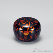 【送料無料】玉匣（たまくしげ） 小物入れ 枝梅 白檀≪在庫確認後、7営業日程で出荷≫ ( 手作り サイドテーブル チェスト リビング 人気 越前漆器 )