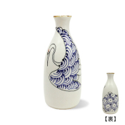 【送料無料】徳利 kotohogi  鶴亀≪在庫確認後、10~14営業日程で出荷≫ ( kotohogi 酒器 日本酒 冷酒 片口 おすすめ 波佐見焼 )