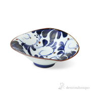 なぶり小鉢 karakusa 3個セット≪在庫確認後、10~14営業日程で出荷≫ ( karakusa 和食 食器 おつまみ 朝食 料理 波佐見焼 )