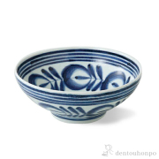 【送料無料】ボウル モダンブルー M 5個セット≪在庫確認後、10~14営業日程で出荷≫ ( モダンブルー 和食 食器 おつまみ 朝食 煮物 波佐見焼 )