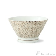 くらわんか丼 亀甲紋 茶 3個セット≪在庫確認後、10~14営業日程で出荷≫ ( どんぶり 食器 器 親子丼 しらす丼 波佐見焼 )