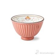 軽量飯碗 花蓮 赤 3個セット≪在庫確認後、10~14営業日程で出荷≫ ( 波佐見焼 軽量 ごはん 白ご飯 お茶碗 飯碗 おすすめ 波佐見焼 )