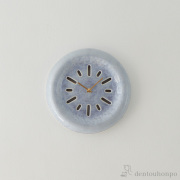 【送料無料】京 とけい wall 銀藤≪在庫確認後、1~3営業日で出荷≫ ( 清水焼 京焼 置時計 置き時計 アクセサリー パソコンデスク 人気 清水焼 京焼 )