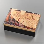 【送料無料】箔名画 アクセサリーボックス モンスター≪在庫確認後、1~3営業日で出荷≫ ( 箔一 アクセサリー入れ 収納ボックス ケース BOX 宝物 金沢金箔 )