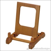 【美品】天然木　組込皿立　皿立て　置物　インテリア　工芸品　美術品　A2645 美品】天然木 組込皿立 皿立て 置物 インテリア 工芸品 美術品