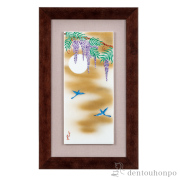 陶額　勝山 　陶板画　レトロ 陶額