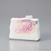 一輪生 花の舞 5号≪在庫確認後、1~3営業日で出荷≫ ( 花瓶 おしゃれ 花器 フラワーベース おすすめ 九谷焼 )