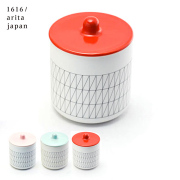 S＆B container red／blue／light pink 1個≪在庫確認後、10~14営業日程で出荷≫ ( 1616 ／ arita japan コンテナ お菓子入れ 小物入れ 収納 おしゃれ 有田焼 )