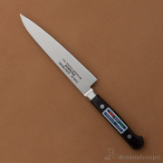 【送料無料】洋包丁 堺菊守 スタンダード（口金付） ペティナイフ 150mm  1本 名入れ彫刻無料≪在庫確認後、7営業日程で出荷≫ ( 切れ味 ナイフ 庖丁 人気 おすすめ 堺打刃物 )