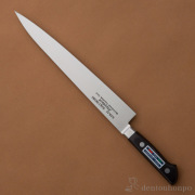 【送料無料】洋包丁 堺菊守 スタンダード（口金付） 筋引 270mm  1本 名入れ彫刻無料≪在庫確認後、7営業日程で出荷≫ ( 切れ味 ナイフ 庖丁 人気 おすすめ 堺打刃物 )