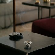 【送料無料】香立 牡丹≪在庫確認後、10~14営業日程で出荷≫ ( 能作 お香立て インセンス インテリア 雑貨 香皿 高岡銅器 )