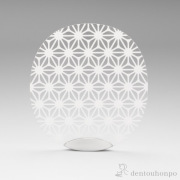 solano うちわ 麻の葉≪在庫確認後、10~14営業日程で出荷≫ ( 母の日 プレゼント 初任給 団扇 夏 納涼 おしゃれ 和装 高岡銅器 )