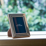 フォトフレーム　　銀製　写真立て 送料無料】 銀製 フォトフレーム ツイスト M / 写真立て フォト