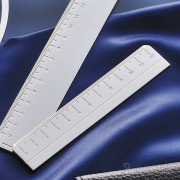 【送料無料】銀製 スケール １２０ｍｍタイプ≪在庫確認後、10~14営業日程で出荷≫ ( 名入れ有料 退職祝い 定年 書道 高級 人気 お土産 おすすめ 東京銀器（銀工芸） )