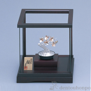 【送料無料】銀製 桜 ミニ・14g≪約半年で出荷予定≫ ( 光則（銀工芸） 木札名入れ有料 退職祝い 定年 高級 コレクション 美術品 工芸品 伝統 東京銀器（銀工芸） )