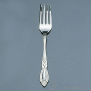 【送料無料】銀製 キングリチャード サラダフォーク≪在庫確認後、10~14営業日程で出荷≫ ( 退職祝い 定年 セット ティー コーヒー デザート 出産祝い 東京銀器（銀工芸） )