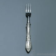 【送料無料】銀製 キングリチャード フルーツフォーク≪在庫確認後、10~14営業日程で出荷≫ ( 退職祝い 定年 セット ティー コーヒー デザート 出産祝い 東京銀器（銀工芸） )