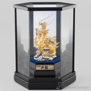 【送料無料】純金 昇龍 B 純金30g≪1ヶ月程で出荷予定≫ ( 高級 コレクション 美術品 工芸品 伝統 東京銀器（金工芸） )