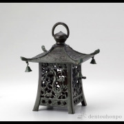 燈籠，古銅製，古董，時代物 燈篭