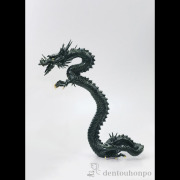 【送料無料】銅製 昇龍蛇口 全身龍≪在庫確認後、1~3営業日で出荷≫ ( 木札名入れ有料 屋外 庭 蛇口 ガーデン ガーデニング 高岡銅器 )