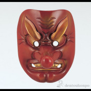 【O-1034】天狗 お面 工芸品 民芸品 伝統工芸 コレクション アンティーク 天狗お面 木彫 木製 アンティーク 工芸品 魔除け 縁起物 - メルカリ