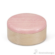 【送料無料】蓋物 Colorful BOX ピンク 本体ナチュラルシャイン≪在庫確認後、1~3営業日で出荷≫ ( スプーン はちみつ 和食 中華 食器 山中漆器 )