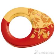 【送料無料】漆芸ルーペ さくら≪在庫確認後、1~3営業日で出荷≫ ( 名入れ有料 退職祝い 定年 ライト付き LED 読書 携帯 人気 山中漆器 )