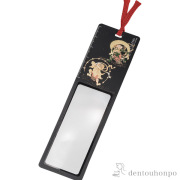 【送料無料】しおりルーペ 風神雷神≪在庫確認後、1~3営業日で出荷≫ ( 名入れ有料 書道 高級 人気 お土産 おすすめ 山中漆器 )