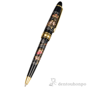 【送料無料】ボールペン 京雅／黒≪在庫確認後、1~3営業日で出荷≫ ( 名入れ有料 高級 万年筆 鉛筆 水性 油性 山中漆器 )