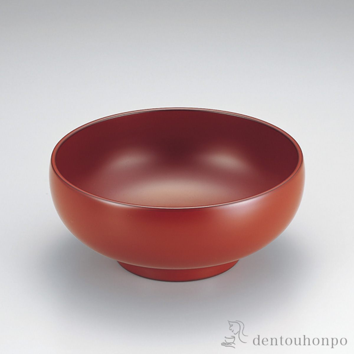 【送料無料】うどん鉢 古代朱≪在庫確認後、7営業日程で出荷≫ ( 和食 食器 おつまみ 朝食 煮物 越前漆器 )